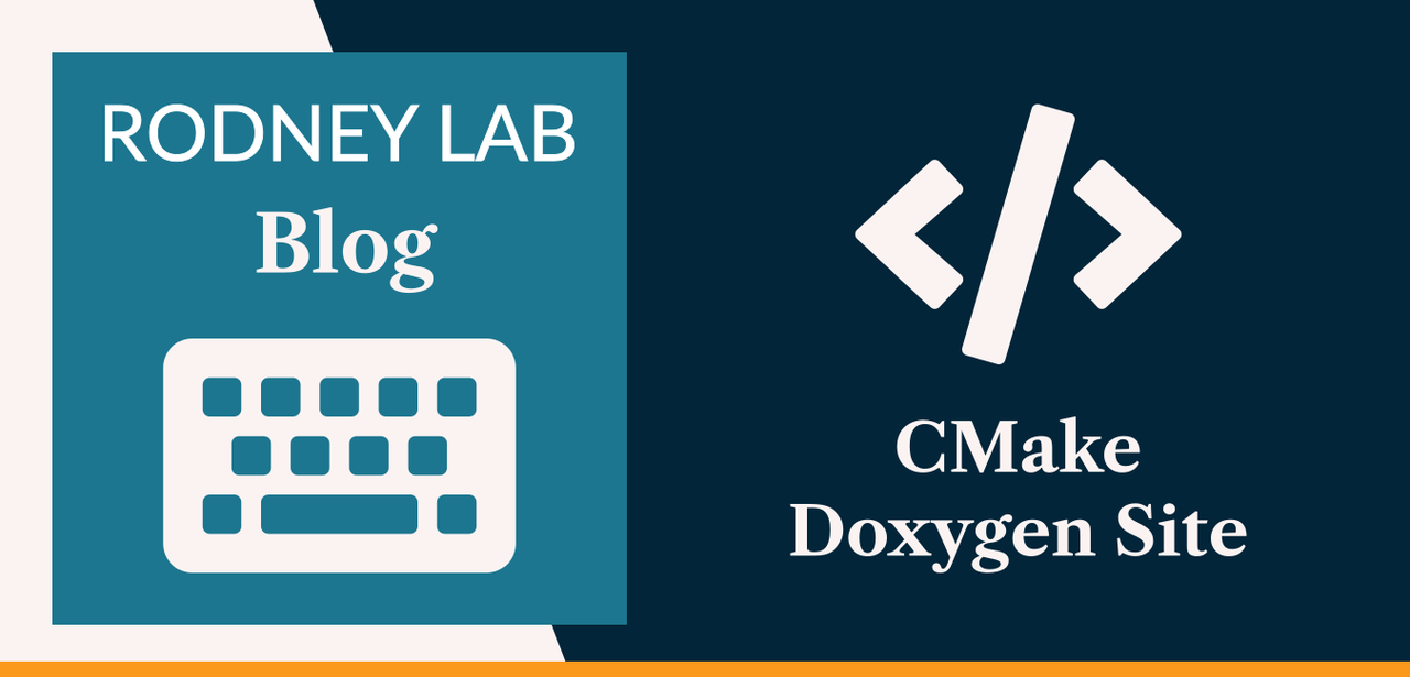CMake Doxygen Site: Create GitHub Pages Hosted C++ Docs 📚 | Rodney Lab