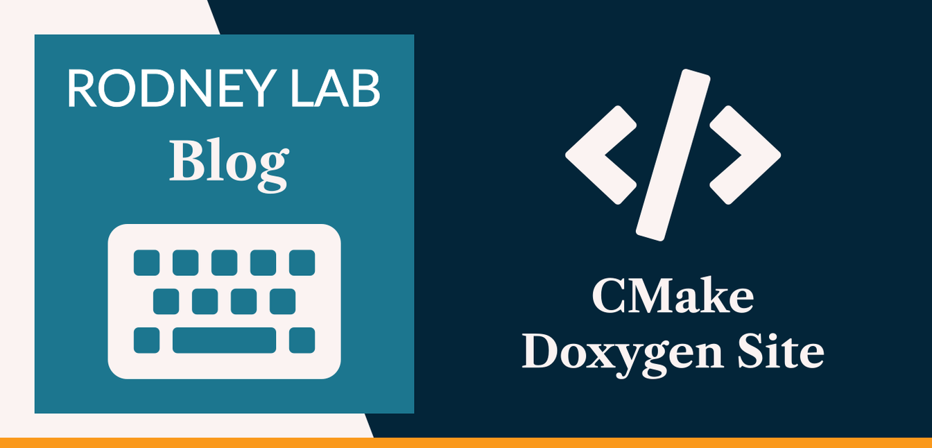CMake Doxygen Site: Create GitHub Pages Hosted C++ Docs 📚 | Rodney Lab