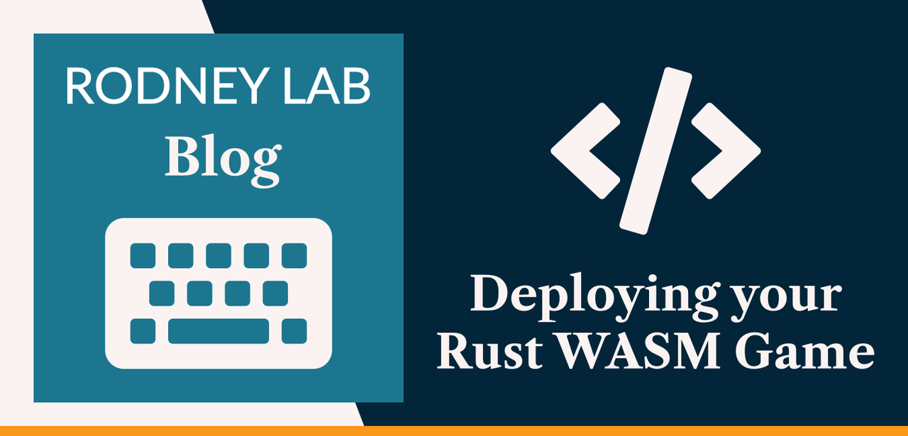 Web 3 Rust Deploying your Rust WASM Game to Web with Shuttle & Axum 🚀 | Rodney Lab