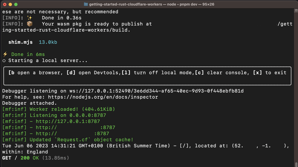 Getting Started with Rust Cloudflare Workers | Rodney Lab