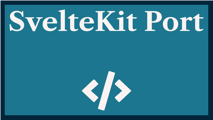 SvelteKit Port: Changing Dev & Preview Server Ports